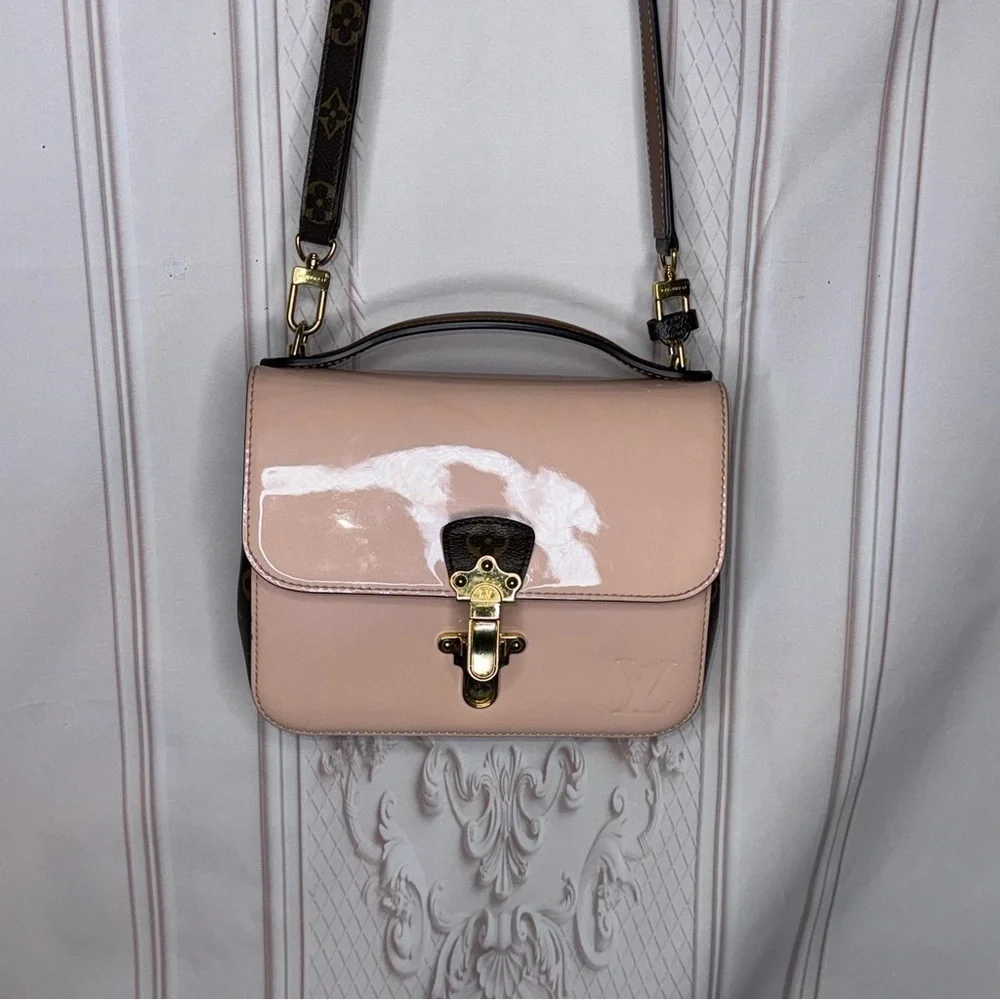 Louis Vuitton Cherrywood Vernis Leather BB